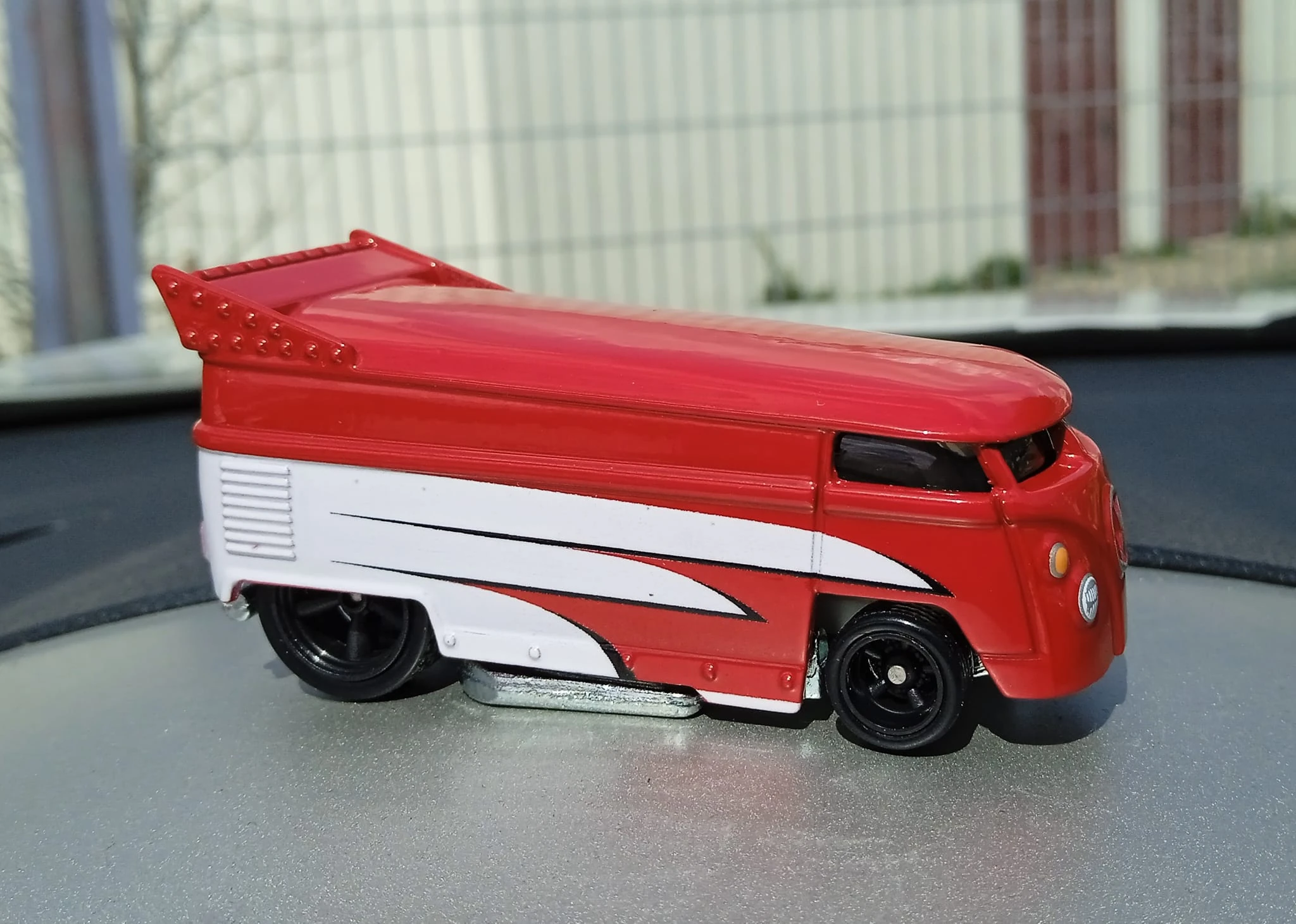 Customized VW Drag Bus